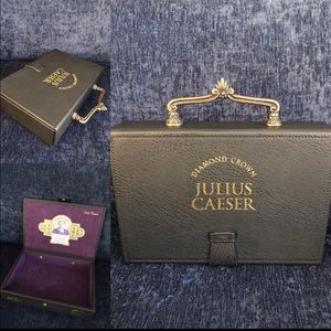 Unique leather and suede handmade purse!